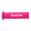 Mansoane moto DOMINO GRIP DOMINO XM2 PINK/WHITE thumb