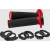 Mansoane moto  DOMINO DOMINO D200 LOCK ON GRIPS BLACK/RED thumb