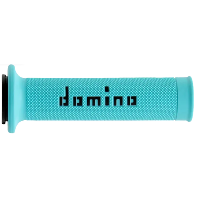 Mansoane moto  DOMINO GRIPS A010 CYAN/BLACK