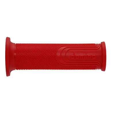 Mansoane moto DOMINO GRIPS PAIR DOMINO STYLE RED OPEN