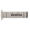 Mansoane moto  DOMINO GRIPS A240 PAIR White/BLACK thumb