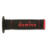 Mansoane moto DOMINO GRIPS A240 PAIR BLACK/RED