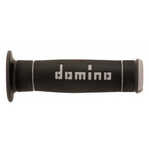 Mansoane moto DOMINO GRIPS A240 PAIR BLACK/GREY Mansoane moto DOMINO GRIPS A240 PAIR BLACK/GREY