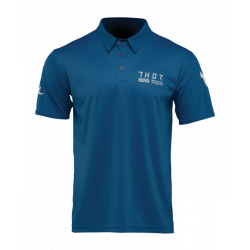 Tricou moto  THOR POLO CORPO STORM BLUE