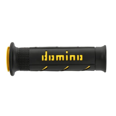 Mansoane moto  DOMINO GRIPS A250 PAIR BLACK/YELLOW