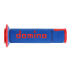Mansoane moto  DOMINO GRIPS A450 PAIR BLUE/RED thumb
