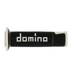 Mansoane moto  DOMINO GRIPS A450 PAIR BLACK/WHITE