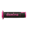 Mansoane moto  DOMINO GRIPS A450 PAIR BLACK/FUCHSIA