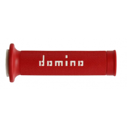 Mansoane moto DOMINO GRIPS A010 RED/WHITE