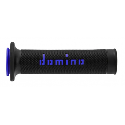Mansoane motocross DOMINO GRIPS A010 BLACK/BLUE Mansoane motocross DOMINO GRIPS A010 BLACK/BLUE