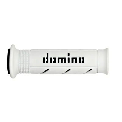 Mansoane moto  DOMINO GRIPS A250 PAIR WHITE/BLACK