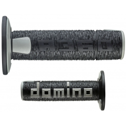 Mansoane moto DOMINO GRIPS A360 PAIR BLACK/GREY Mansoane moto DOMINO GRIPS A360 PAIR BLACK/GREY