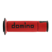 Mansoane moto DOMINO GRIPS A450 PAIR RED/BLACK thumb