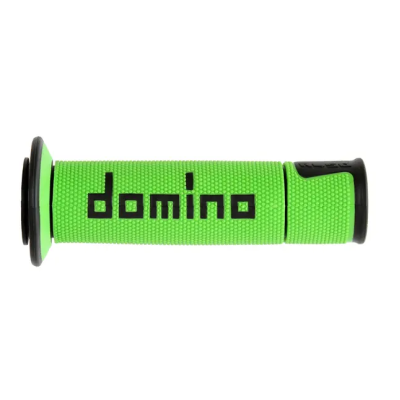 Mansoane moto  DOMINO GRIPS A450 PAIR GREEN/BLACK