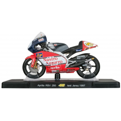 Motocicletă jucărie Aprilia RSV250 1997 Valentino Rossi Moto GP Motocicletă jucărie Aprilia RSV250 1997 Valentino Rossi Moto GP