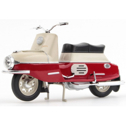 Motocicletă jucărie CZ 175/501 1958 Dark Red/Light Gray
