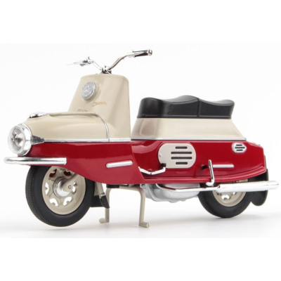 Motocicletă jucărie CZ 175/501 1958 Dark Red/Light Gray Motocicletă jucărie CZ 175/501 1958 Dark Red/Light Gray