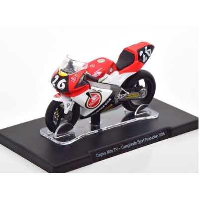 Motocicletă jucărie Cagiva Mito EV 1994 Valentino Rossi Moto GP Motocicletă jucărie Cagiva Mito EV 1994 Valentino Rossi Moto GP