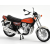 Motocicletă jucărie  Kawasaki Z900 1973 Brown and Orange thumb