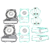 Set de garnituri  ATHENA Honda VT Shadow 750/ C Shadow 700 83-89 thumb