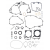 Set complet de garnituri cu simeringuri ATHENA Honda CRF450R/RX 22-25 thumb