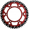 Roată dințată din două piese   MOOSE 1210-210-51 RED