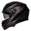 Casca AGV K3 E2206 - SYTH BLACK/RED thumb