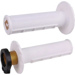 Mânere motocross ODI V2 Waffle White Lock-On Mânere motocross ODI V2 Waffle White Lock-On