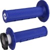 Mânere motocross ODI V2 Waffle Blue Lock-On
