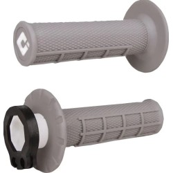 Manete motocross ODI V2 Waffle Soft gray Lock-On