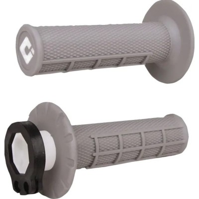 Manete motocross ODI V2 Waffle Soft gray Lock-On