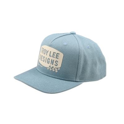 Căciulă TROY LEE DESIGNS Curved Snapback Stamp - BLUE