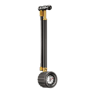 Pompa de bicicletă LEZYNE SHOCK DRIVE Black Gold Pump