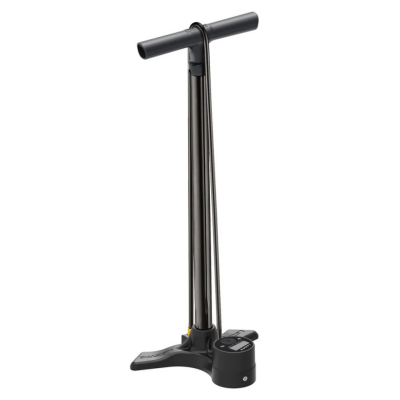 Pompa de bicicletă LEZYNE MACRO FLOOR DIGITAL ABS - POMPA NEAGRĂ MATTE