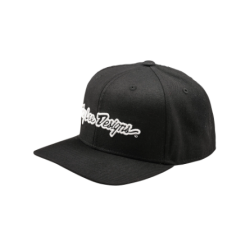Șapcă TROY LEE DESIGNS Curved Snapback Signature - BLACK Șapcă TROY LEE DESIGNS Curved Snapback Signature - BLACK