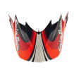 Vizor pentru cască TROY LEE DESIGNS GP Pro Crossover - Negru/Roșu thumb