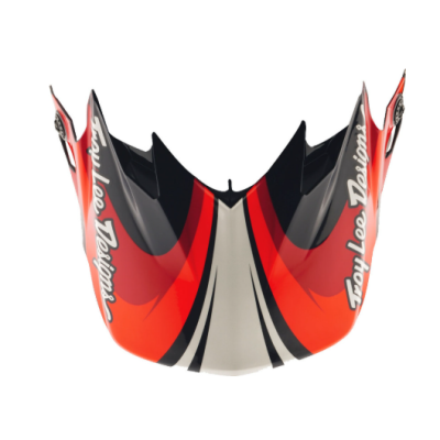 Vizor pentru cască TROY LEE DESIGNS GP Pro Crossover - Negru/Roșu