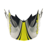 Vizor pentru cască TROY LEE DESIGNS GP Pro Crossover - Gri/Galben Neon