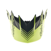 Vârf pentru cască TROY LEE DESIGNS GP Pro Segment - Neon Yellow/Black thumb