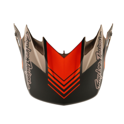 Vizor pentru cască TROY LEE DESIGNS GP Pro Segment - Taupe