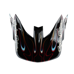Vizor pentru cască TROY LEE DESIGNS SE5 Carbon Torched - Negru/Rouge Vizor pentru cască TROY LEE DESIGNS SE5 Carbon Torched - Negru/Rouge