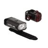 Lămpi de bicicletă LEZYNE MINI DRIVE 400 XL / FEMTO USB PAIR Lămpi Negre pentru Biciclete