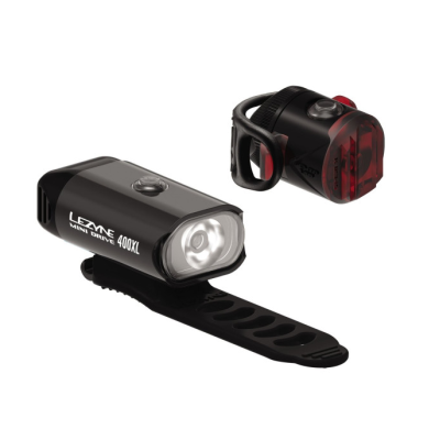 Lămpi de bicicletă LEZYNE MINI DRIVE 400 XL / FEMTO USB PAIR Lămpi Negre pentru Biciclete Lămpi de bicicletă LEZYNE MINI DRIVE 400 XL / FEMTO USB PAIR Lămpi Negre pentru Biciclete