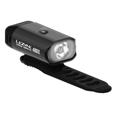 Lumini de bicicletă LEZYNE MINI DRIVE 400 XL Black Bike Light Lumini de bicicletă LEZYNE MINI DRIVE 400 XL Black Bike Light