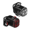 Lumini de bicicletă LEZYNE LED FEMTO USB PAIR - BLACK Bike Light