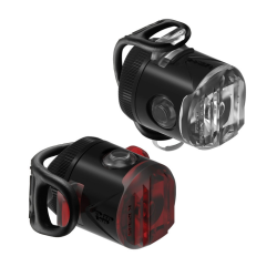Lumini de bicicletă LEZYNE LED FEMTO USB PAIR - BLACK Bike Light