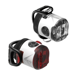 Lumini de bicicletă LEZYNE LED FEMTO USB PAIR - WHITE