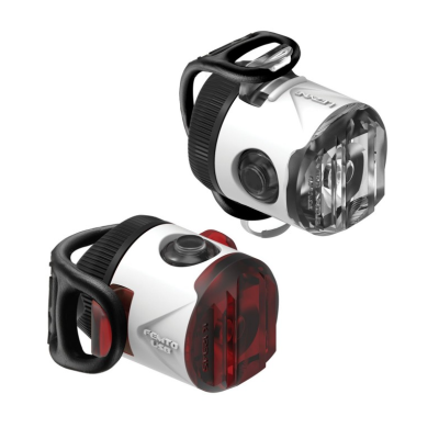 Lumini de bicicletă LEZYNE LED FEMTO USB PAIR - WHITE Lumini de bicicletă LEZYNE LED FEMTO USB PAIR - WHITE