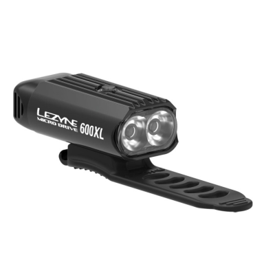 Lumini de bicicletă LEZYNE MICRO DRIVE 600XL Black Bike Light Lumini de bicicletă LEZYNE MICRO DRIVE 600XL Black Bike Light