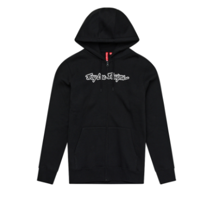 Hanorac TROY LEE DESIGNS Zip Up Signature - Negru
